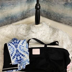 VICTORIA SECRET'S Leggings and DUFFLE BAG
